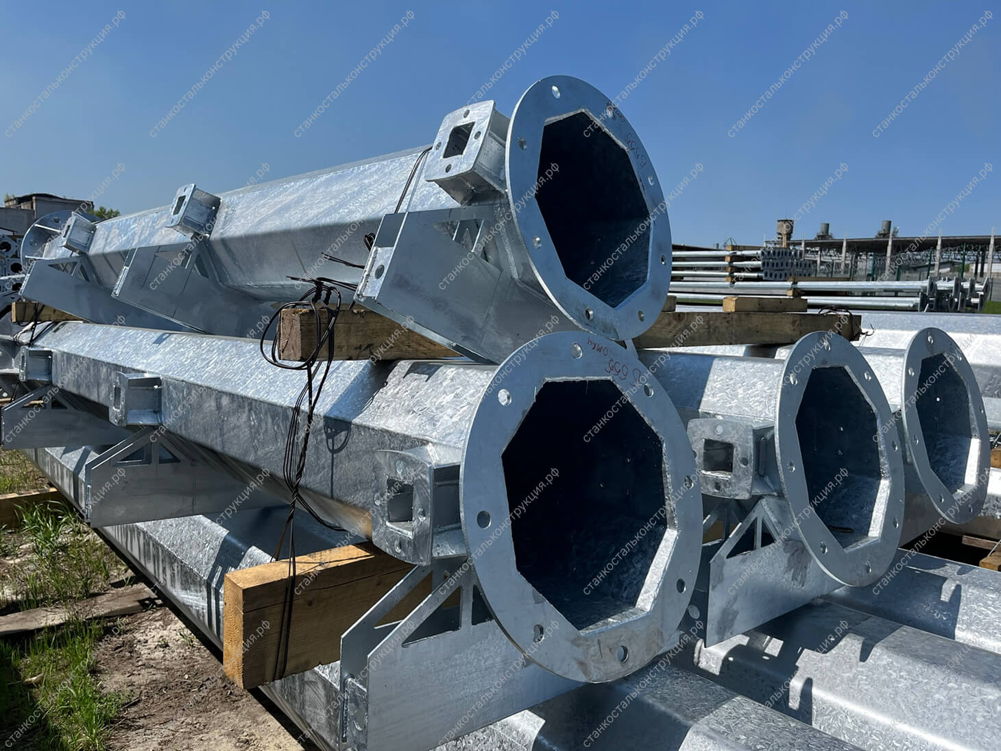 Опоры граненые специального исполнения