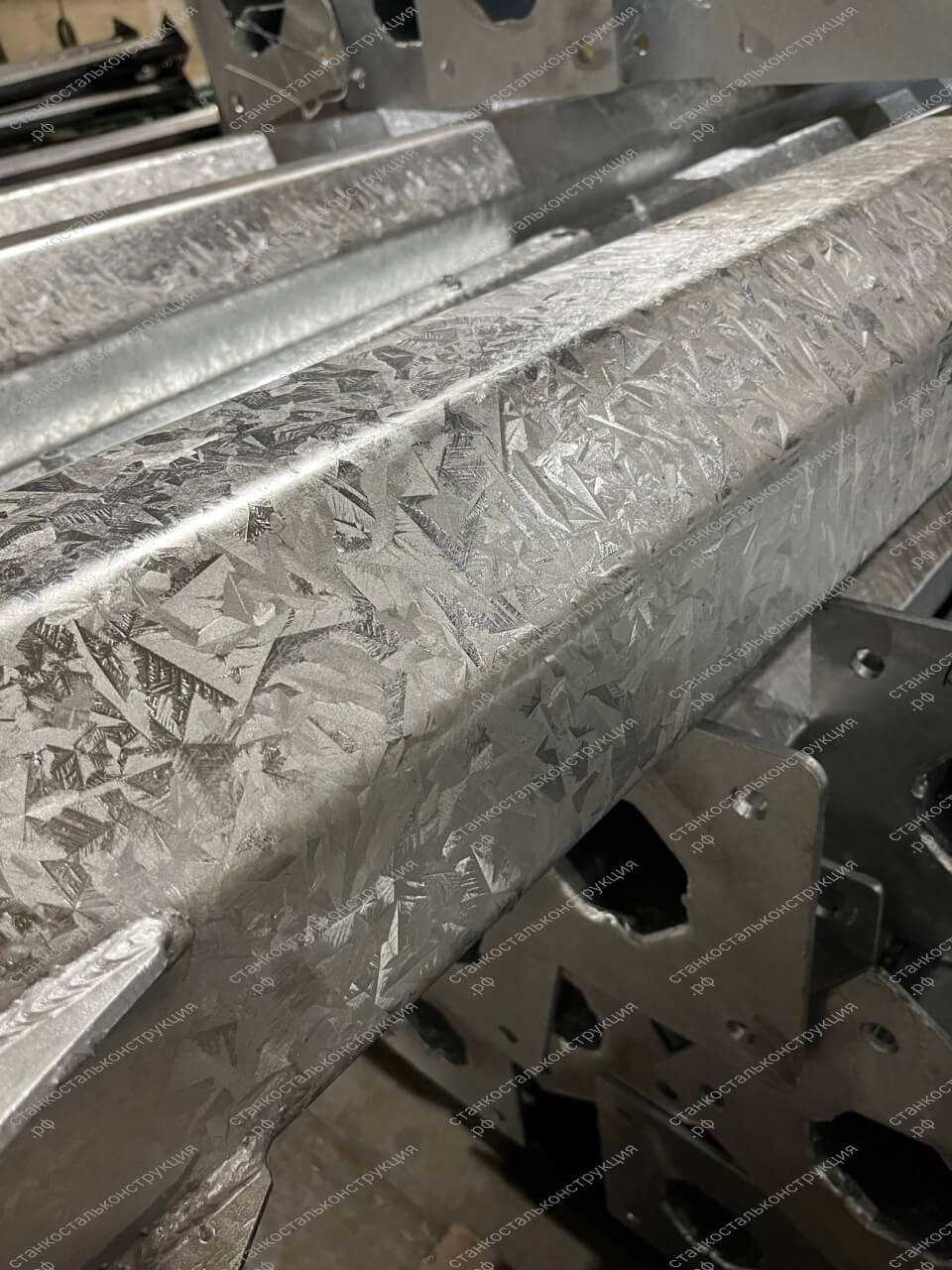 Покрытие опор - горячее цинкование